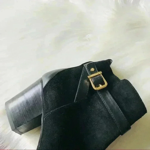 C. Wonder Suede Leather Bootie Shoes 7.5 - Picture 4 of 7